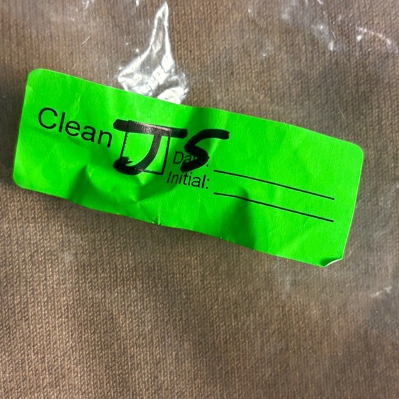 Philosophy Republic Clothing Short Sleeve Sweater Scalloped Neck Top Camel M - Picture 9 of 9